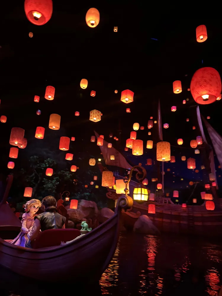 The Tangled ride at Tokyo DisneySea